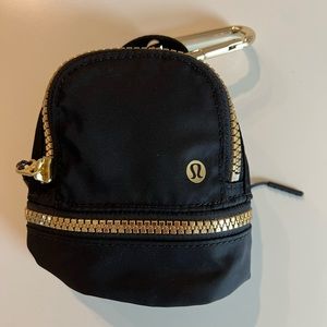 Lululemon keychain backpack